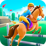 Cartoon Horse Riding Game