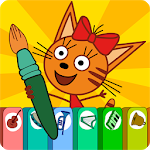 Three Cats Music Coloring Games for Children