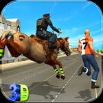 Police Horse Crime City Chase
