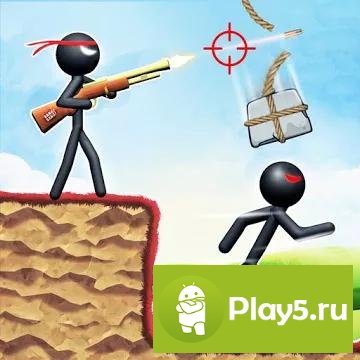 Stickman Reborn - Free Puzzle Shooting Games 2020