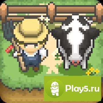 Tiny Pixel Farm - Игра Управление фермой ранчо