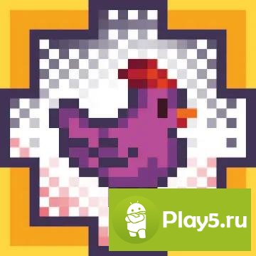 Purple Chicken : 2d Pixel Platformer (Hardcore)