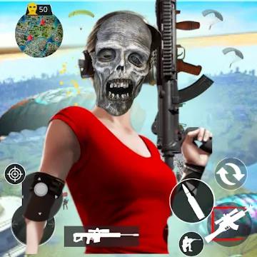 Free Zombie Shooting Strike 2021 clash Squad 1v4