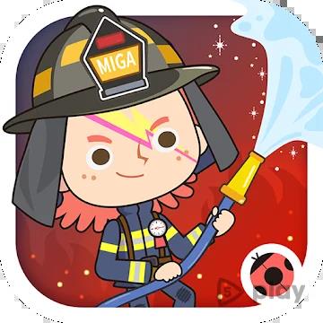 Miga Город :пожарное депо